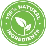 All natural ingredients badge