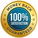 Satisfaction guarantee badge